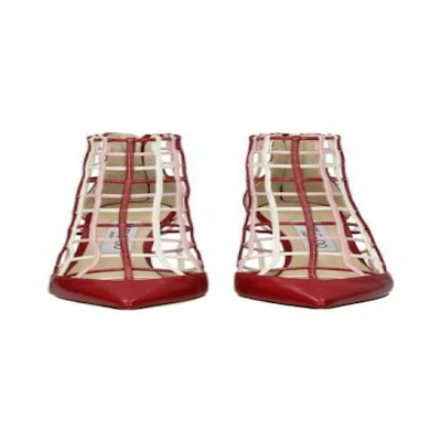 Jimmy Choo Sheldon 100 NAP 'Red Rosewater Chalk'