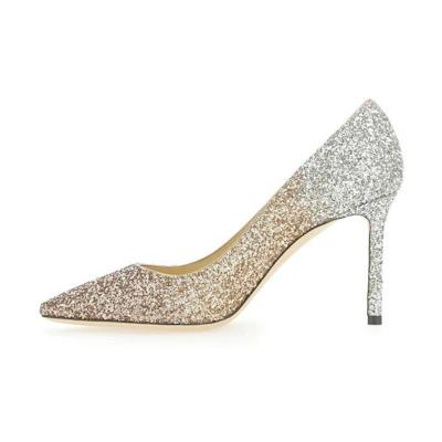 Jimmy Choo Silver High Heel Silver High Heel 'JW_21602265443758927643' 'JW_216022654437589276'