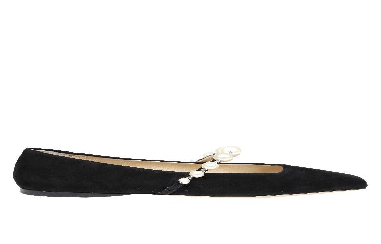Jimmy Choo Size 49 'Black/White Pre_ADE Flats'