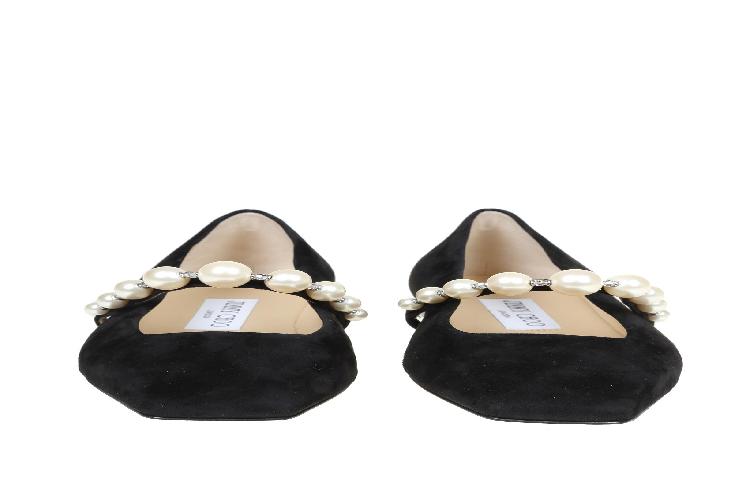 Jimmy Choo Size 49 'Black/White Pre_ADE Flats' 圖 3