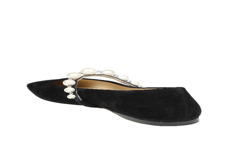 Jimmy Choo Size 49 'Black/White Pre_ADE Flats' 圖 4