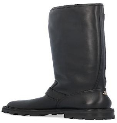 Jimmy Choo Steve Madden Biker Boot 'Black Squared' BIKERIITALLSQMBLACK 3