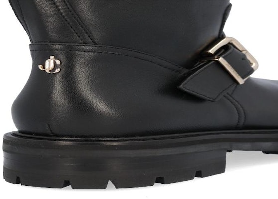 Jimmy Choo Steve Madden Biker Boot 'Black Squared' BIKERIITALLSQMBLACK 4