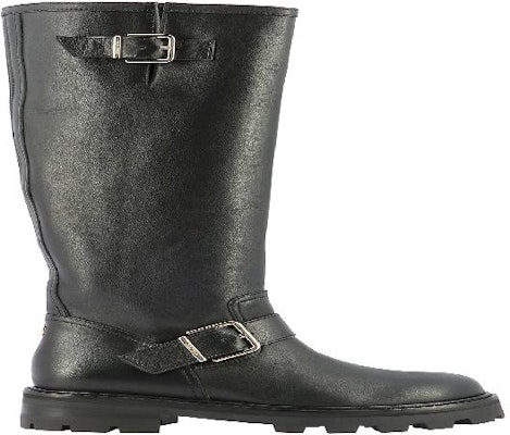 Jimmy Choo Steve Madden Biker Boot 'Black Squared' BIKERIITALLSQMBLACK 5