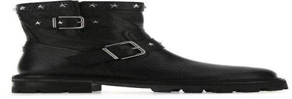 Jimmy Choo STIVALI 'Black Silver' YOUTHIIHXS000071 Jimmy Choo STIVALI 'Black Silver' YOUTHIIHXS000071