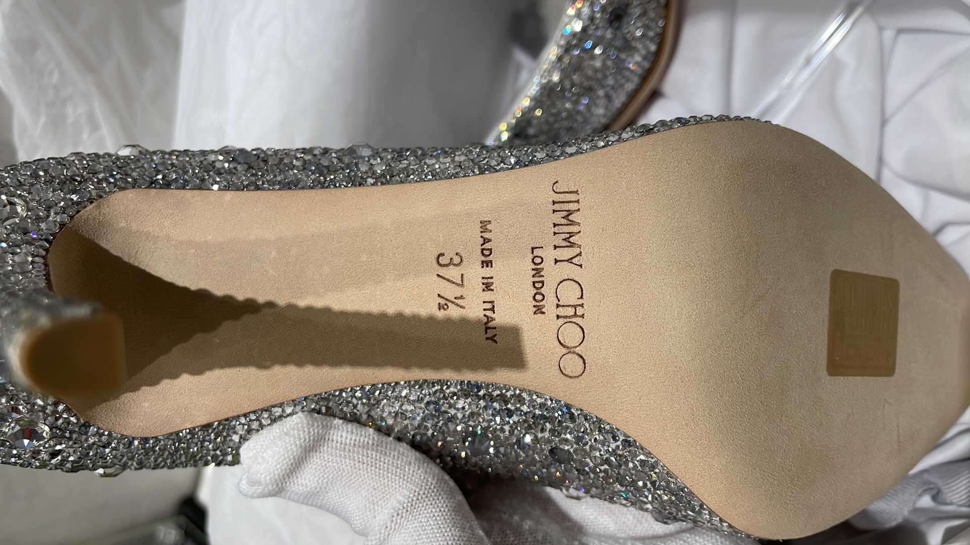 Jimmy Choo Swarovski Crystal High Heeled Shoes 'Crystal' 圖 2