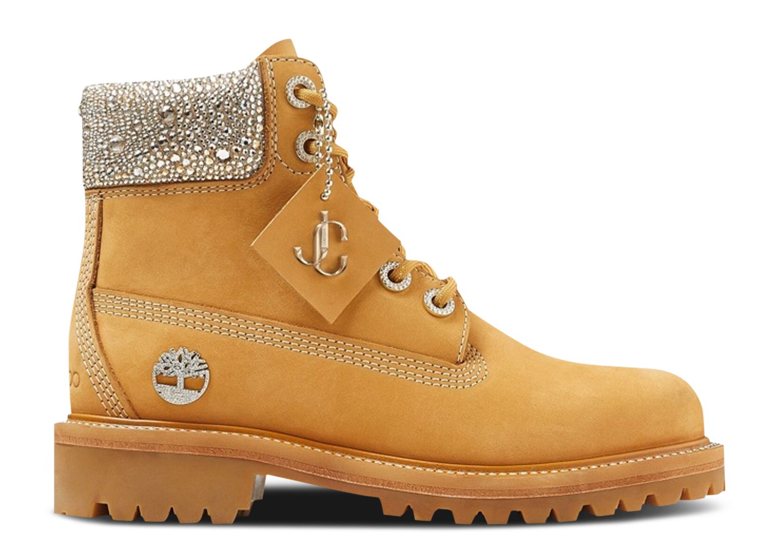 Jimmy Choo x Timberland 6 Inch Premium Boot 'Crystal Collar' TB0A427G-231
