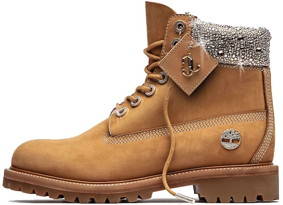 Timberland Jimmy Choo x High Top Work Boots 'Wheat Crystal' A427G231 Buy Timberland Jimmy Choo x High Top Work Boots 'Wheat Crystal' A427G231
