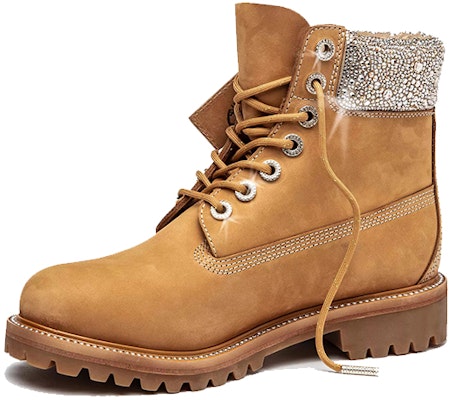Timberland Jimmy Choo x High Top Work Boots 'Wheat Crystal' A427G231 Lookbook Timberland Jimmy Choo x High Top Work Boots 'Wheat Crystal' A427G231