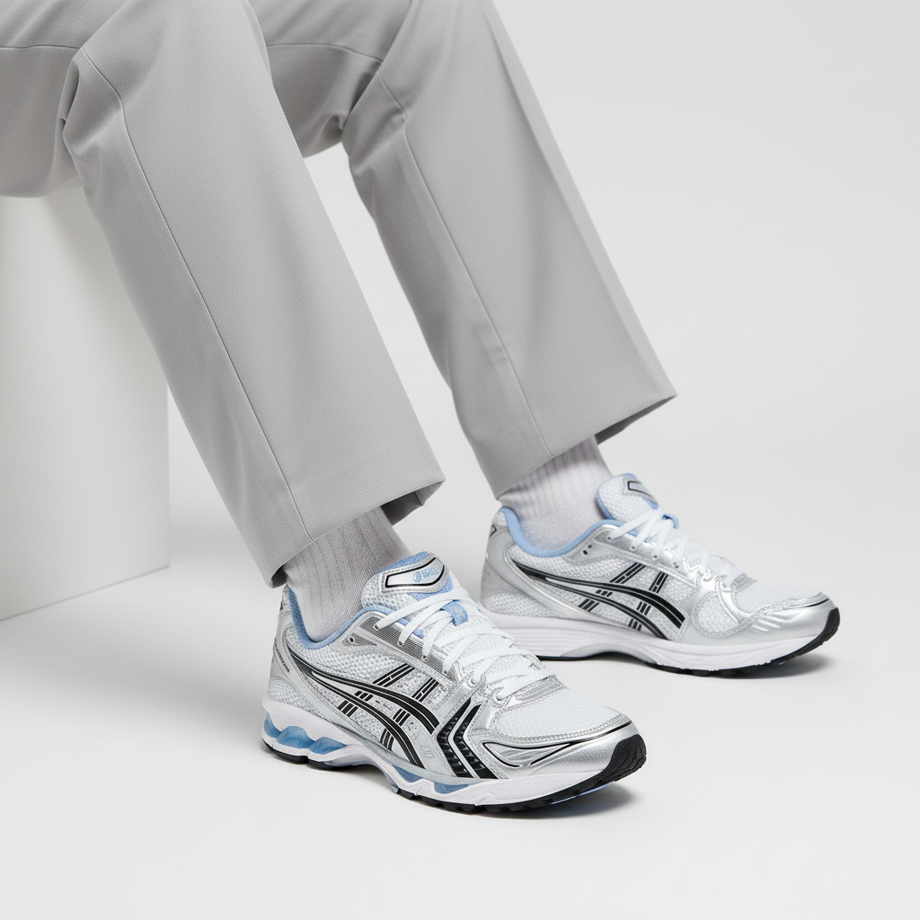 Order JJJJound x ASICS Gel-Kayano 14 白色海軍藍運動鞋 1203A961-101