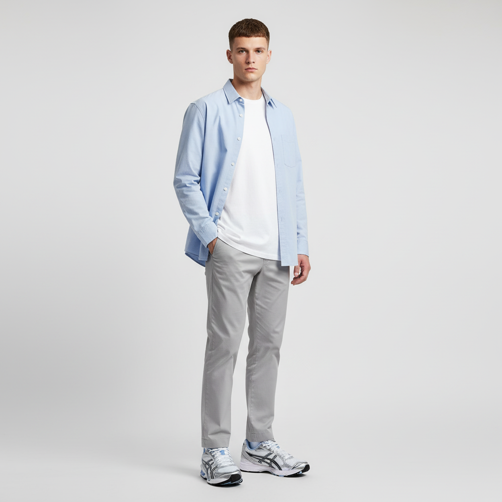 Lookbook JJJJound x ASICS Gel-Kayano 14 白色海軍藍運動鞋 1203A961-101