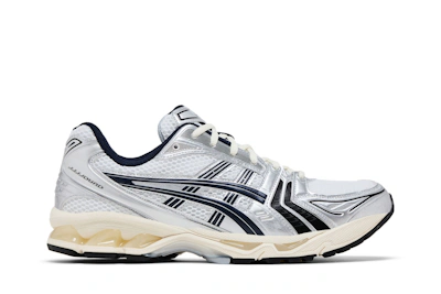 JJJJound x ASICS Gel Kayano 14 'White Midnight Navy'