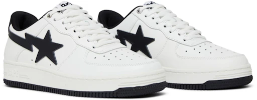 Cheap JJJJound x BAPE Bapesta 'Putih Navy' 1I73191912-NVY