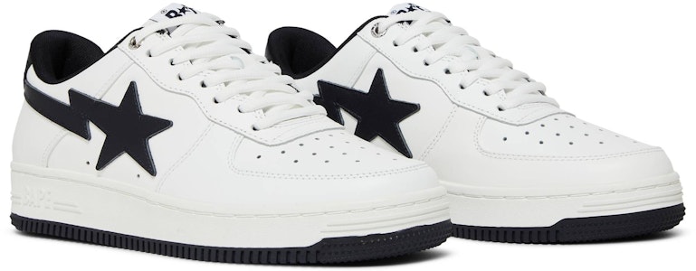 JJJJound x BAPE Bapesta 'Putih Navy' 1I73191912-NVY Cheap JJJJound x BAPE Bapesta 'Putih Navy' 1I73191912-NVY