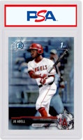 Jo Adell 2017 Bowman Draft Chrome Refractor #BDC95 Jo Adell 2017 Bowman Draft Chrome Refractor #BDC95