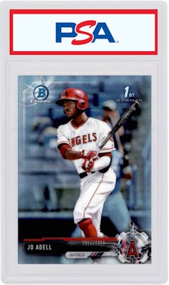 Jo Adell 2017 Bowman Draft Chrome Refractor #BDC95 Buy Jo Adell 2017 Bowman Draft Chrome Refractor #BDC95