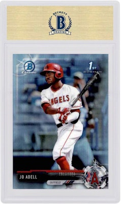 Jo Adell 2017 Bowman Draft Chrome Refractor #BDC95 Order Jo Adell 2017 Bowman Draft Chrome Refractor #BDC95