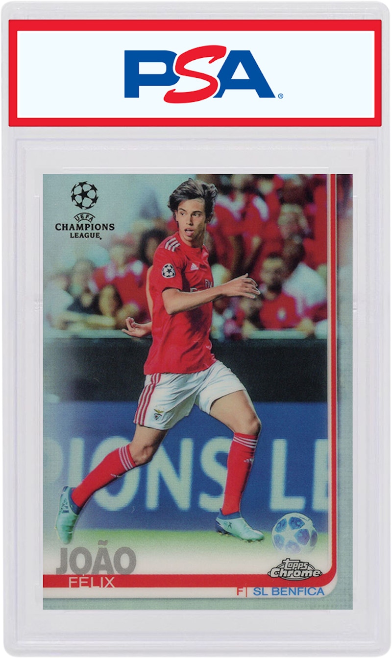 Joao Felix 2018 Topps Chrome UEFA Champions League Refractor #10