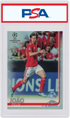 Joao Felix 2018 Topps Chrome UEFA Champions League Refractor #10 Buy Joao Felix 2018 Topps Chrome UEFA Champions League Refractor #10