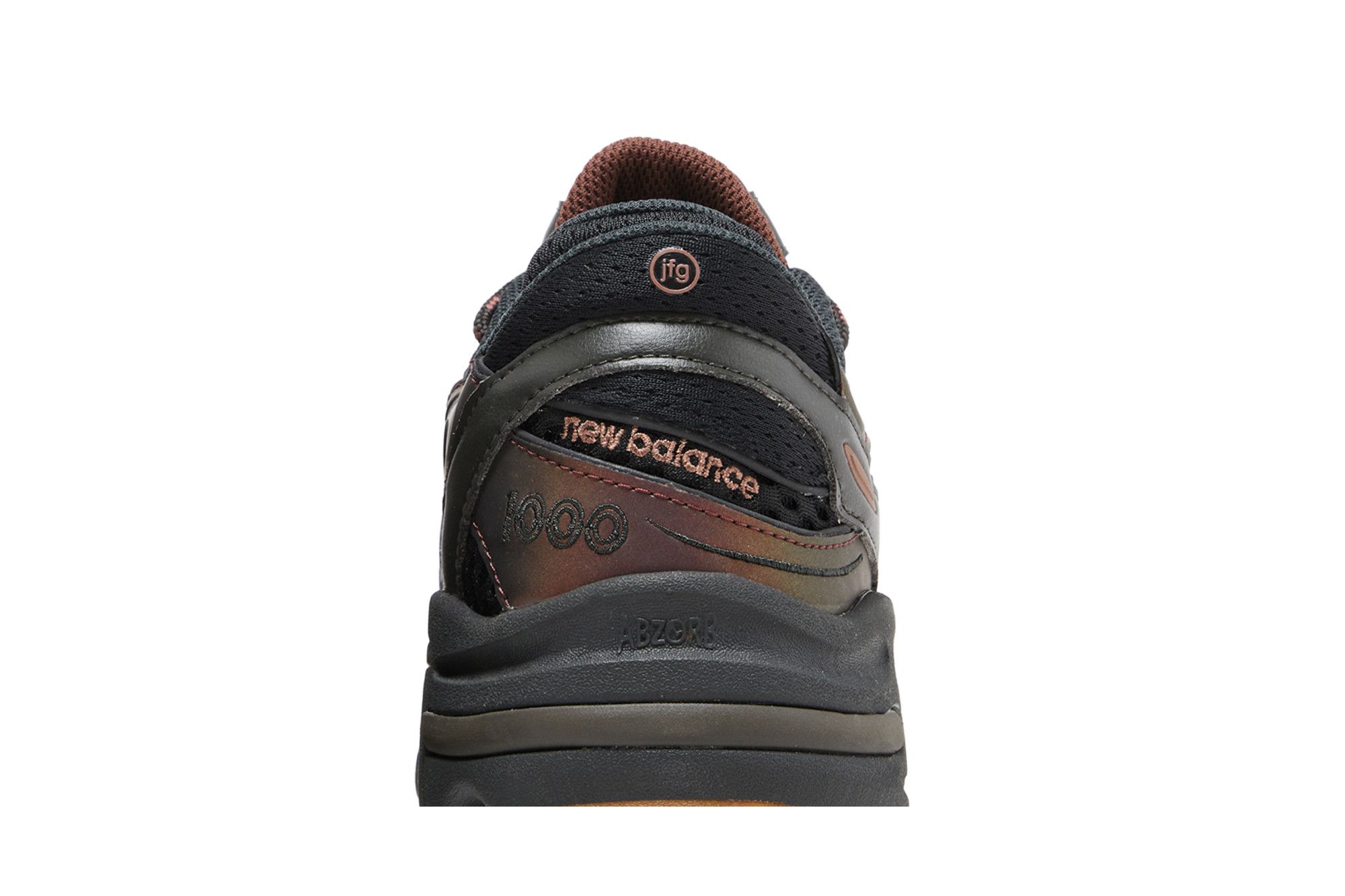 Sizing Joe Freshgoods x New Balance 1000 "Black Ice" Schwarz Eis Sneaker M1000JF1