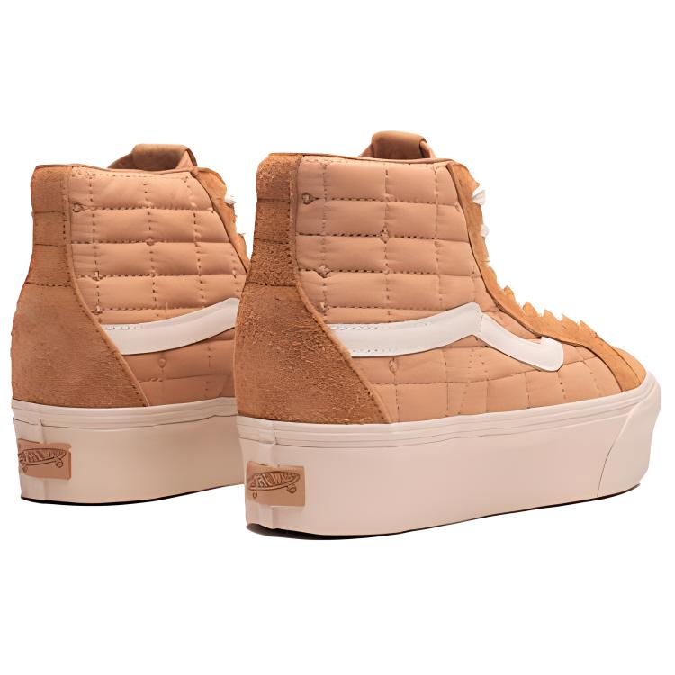 Shop Joe Freshgoods x Vans Sk8-Hi Reissue Platform LX 'Camel' Lelaki Wanita VN0007PWCAM