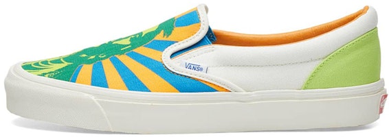 John Van Hamersveld x Vans OG Classic Slip-On 'Sunrise' VN000UDFQLW John Van Hamersveld x Vans OG Classic Slip-On 'Sunrise' VN000UDFQLW