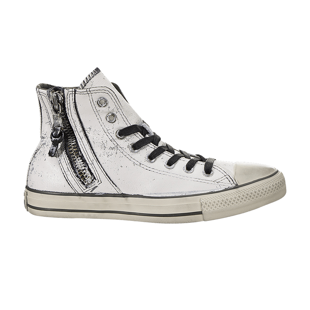 John Varvatos Converse Chuck Taylor All Star Side Zip High 'Painted - Black Beluga'