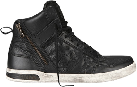 존 바바토스 x 컨버스 웨폰 가죽 지퍼 하이 '블랙 터틀도브' 142967C Buy 존 바바토스 x 컨버스 웨폰 가죽 지퍼 하이 '블랙 터틀도브' 142967C