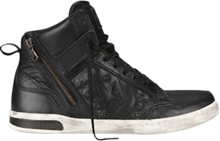 John Varvatos x Converse Weapon Leather Zip Hi 'Black Turtledove' 142967C John Varvatos x Converse Weapon Leather Zip Hi 'Black Turtledove' 142967C
