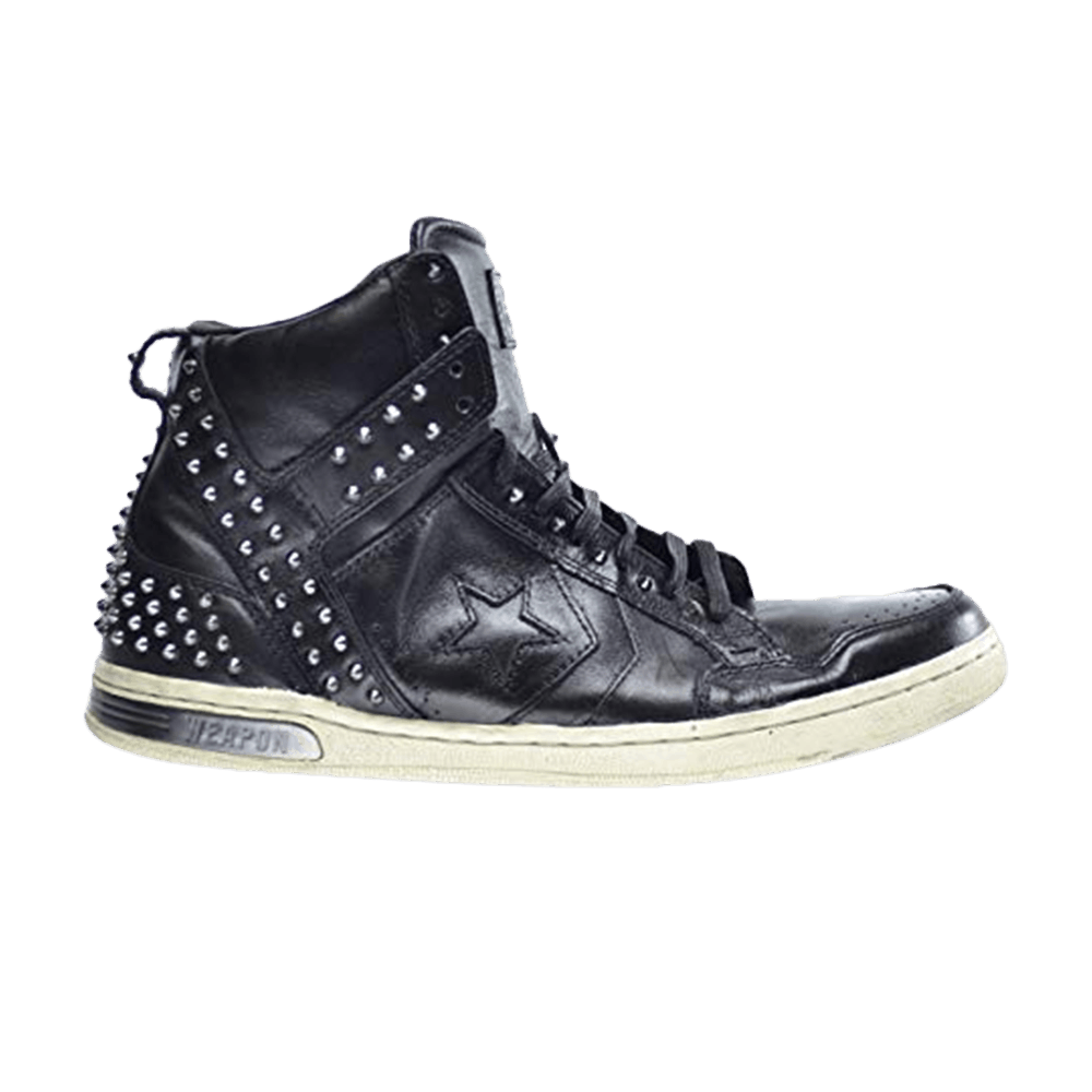 John Varvatos x Converse Weapon Mid 'Black' 139716C