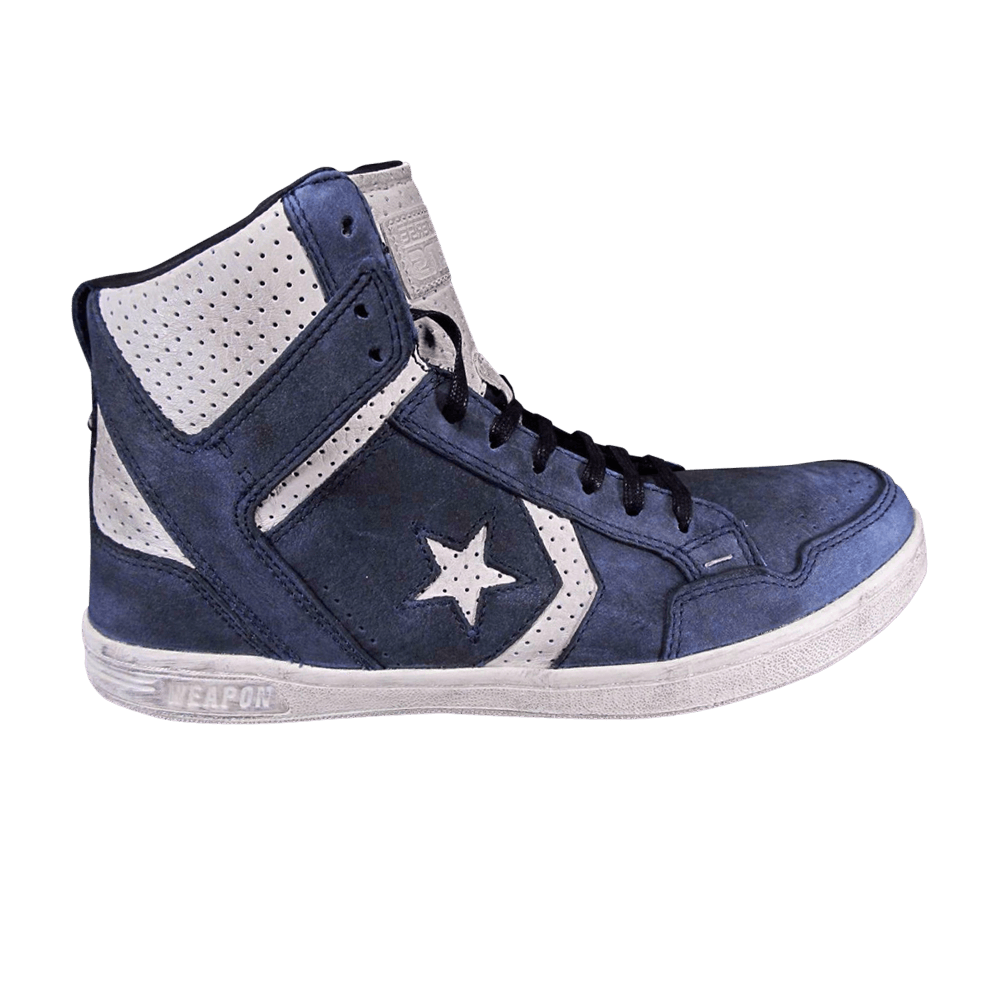 John Varvatos x Converse Weapon Mid 'Dark Denim' 142963C