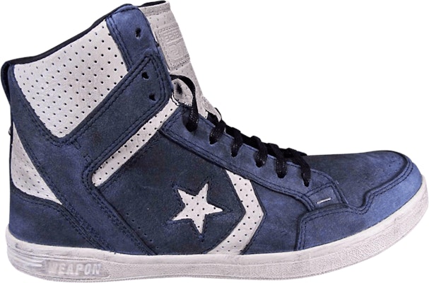 John Varvatos x Converse Weapon Mid 'Dark Denim' 142963C Buy John Varvatos x Converse Weapon Mid 'Dark Denim' 142963C