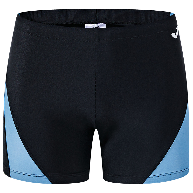 JOMA Black Breathable Tight-Fit Swim Trunks 5136FPB201
