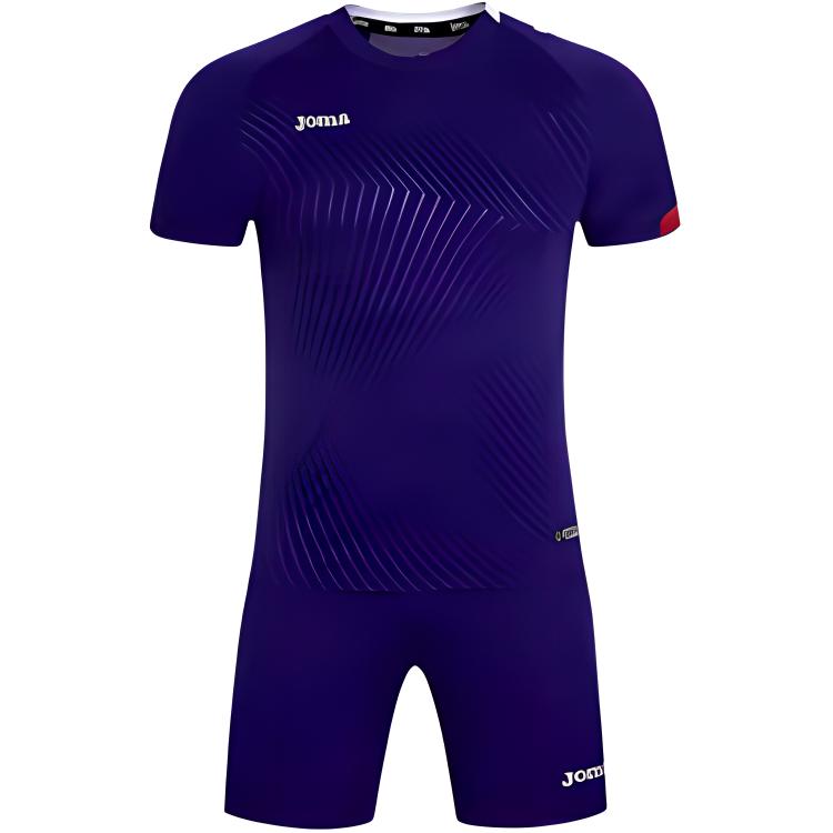 JOMA Breathable Comfort Sports Set - Short Sleeve Top & Elastic Waist Shorts 3105FPB043