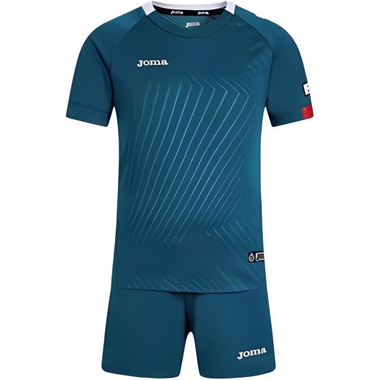 Joma Breathable Durable Soccer Set - Short-Sleeve Tee & Elastic Shorts 3105FPB045