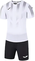Joma Breathable Soccer Set - Colorblock Striped Top & Mid-Waist Shorts. 3115FPB003 Joma Breathable Soccer Set - Colorblock Striped Top & Mid-Waist Shorts. 3115FPB003