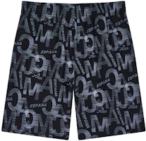 JOMA Homer Letter Print Breathable Shorts Black 5125FPB193 JOMA Homer Letter Print Breathable Shorts Black 5125FPB193