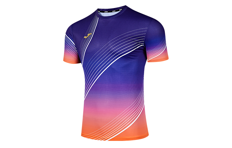 JOMA Homer Training Gradient Breathable Sweat-Wicking Tennis T-Shirt. 5145FL0028