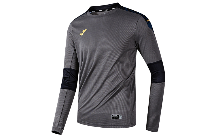 JOMA Sky Blue Long-Sleeve Outdoor Football Training T-Shirt with Thumbhole 3136FP0040