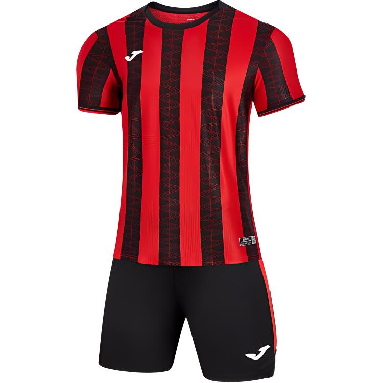 Joma Unisex Soccer Set - Colorblock Quick-Dry Breathable Shirt & Mid-Rise Shorts 3125FPB008