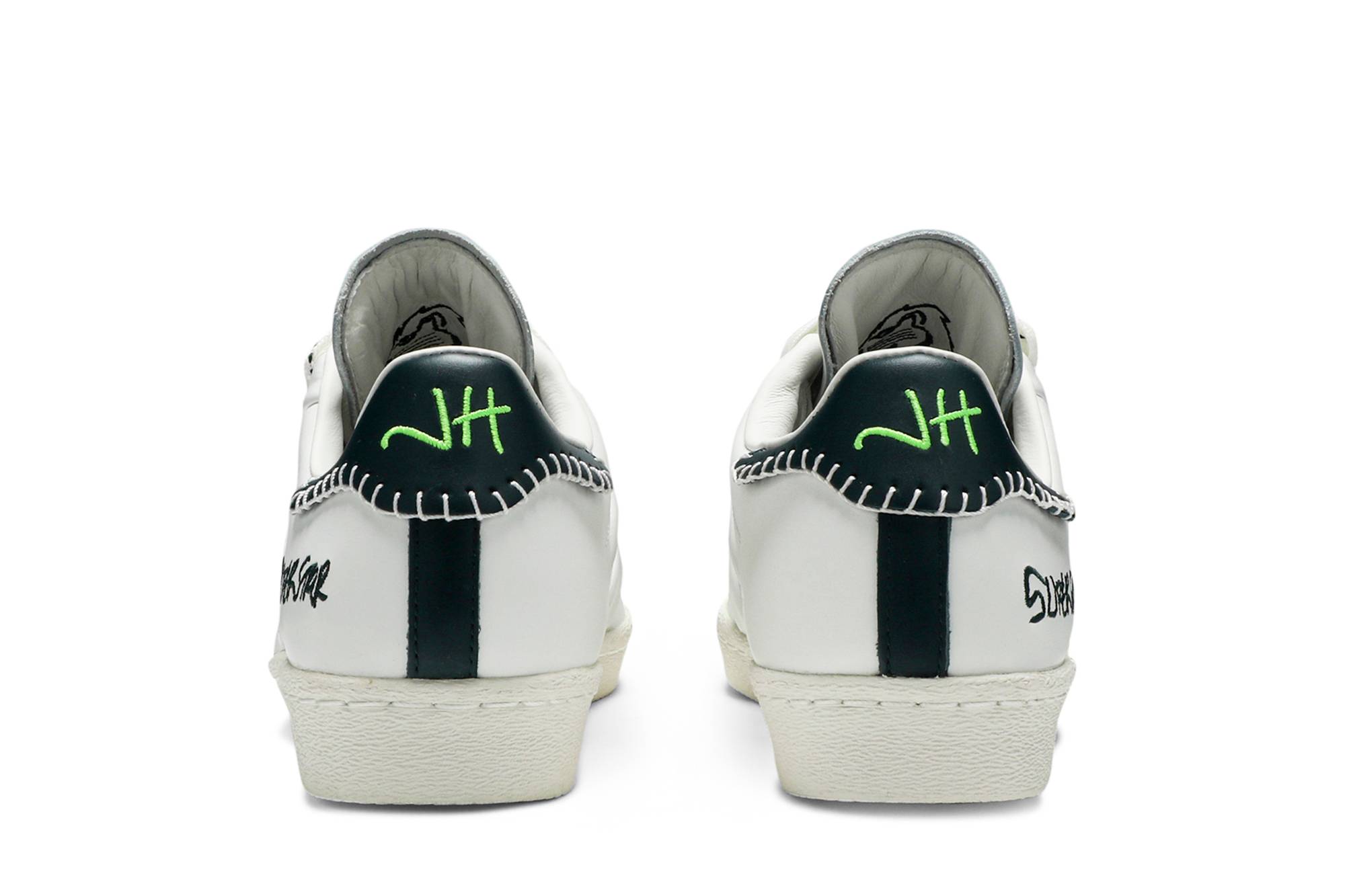 Details for 喬納·希爾 x adidas 白色Superstar 'FW7577'