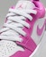 Sizing (JR) Jordan 1 Low 'Fire Pink Putih' FN7376-600