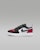 (JR) Jordan 1 Rendah 'Putih Varisiti Merah' DR9748-161