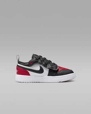 (JR) Jordan 1 Rendah 'Putih Varisiti Merah' DR9748-161 Lookbook (JR) Jordan 1 Rendah 'Putih Varisiti Merah' DR9748-161