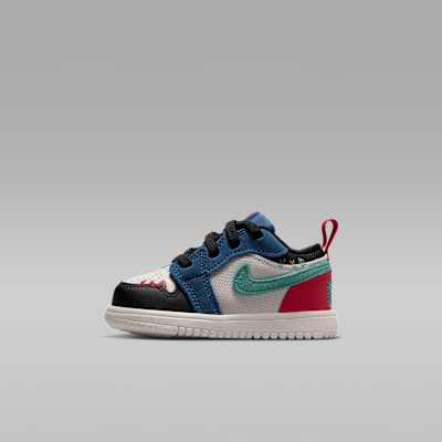 Jordan 1 Low Alt SE True Blue/University Red/Kinetic Green/Black IO2064-401
