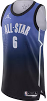 Jordan 2023 All-Star NBA Player Jersey LeBron James 6 Blue Basketball Tank Top DX6336-501 Jordan 2023 All-Star NBA Player Jersey LeBron James 6 Blue Basketball Tank Top DX6336-501