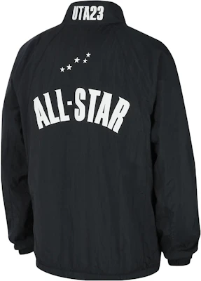 Jordan 2023 All-Star Weekend Black Embroidered Zip-Up Track Jacket for Men DX6740-010 Lookbook Jordan 2023 All-Star Weekend Black Embroidered Zip-Up Track Jacket for Men DX6740-010