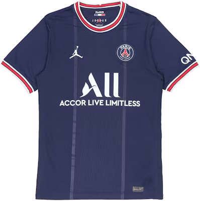 乔丹21-22巴黎圣日耳曼主场梅西训练球衣海军蓝足球衫 CV7903-411 Buy 乔丹21-22巴黎圣日耳曼主场梅西训练球衣海军蓝足球衫 CV7903-411