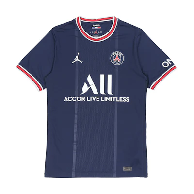 Jordan 21-22 PSG Home Messi Training Jersey Navy Blue Football Shirt. CV7903-411