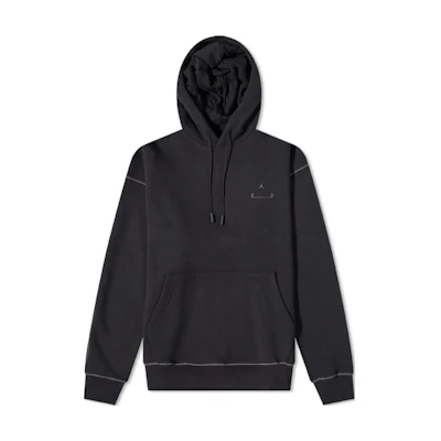Jordan 23 Engineered Alphabet Print Hoodie Black Mens DV7677-010